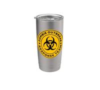 L'équipe d'intervention en cas d'épidémie de zombies est une apocalypse zombie amusante Gobelet isotherme en acier inoxydable double paroi