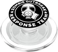 L'équipe d'intervention en Cas d'épidémie de Zombies est Une Apocalypse Zombie Amusante PopSockets PopGrip pour MagSafe