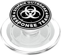 L'équipe d'intervention en Cas d'épidémie de Zombies est Une Apocalypse Zombie Amusante PopSockets PopGrip pour MagSafe