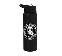 L'équipe d'intervention en cas d'épidémie de zombies est une apocalypse zombie amusante Stainless Steel Insulated Water Bottle