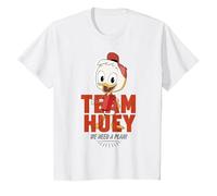 L'équipe Disney DuckTales Huey : nous avons besoin d'un plan T-Shirt, Enfant, Blanc, 10 ans