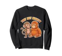 L'équipe d'un Mignon Petit Singe Viral Punch Tiny But Mighty Sweatshirt