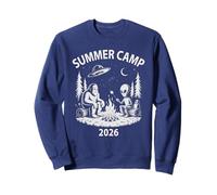 L'équipe hôte du Camp d'été Sarcastique 2026 d'Alien Bigfoot Camping Sweatshirt