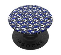 L'équipe Masculine de Blue Soccer Hearts Plays Sports PopSockets PopGrip Adhésif