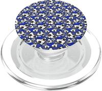 L'équipe Masculine de Blue Soccer Hearts Plays Sports PopSockets PopGrip pour MagSafe