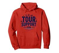 L'équipe Musicale de Soutien à la tournée I'm with The Band Roadie Life Sweat à Capuche, Unisexe pour Adultes, Rouge, XXL