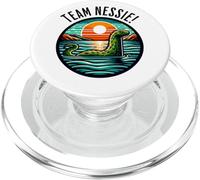 L'équipe Nessie ! Monstre drôle du Loch Ness PopSockets PopGrip pour MagSafe