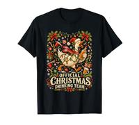 L'équipe Officielle de Boissons de Noël Silly Goose Christmas T-Shirt