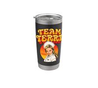 L'équipe Terri Alden ! Colocataire rétro de Funny Three's Company Gobelet isotherme en acier inoxydable double paroi
