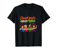 L'équipe Vise Un graphisme Infini de Tequila Party Crew T-Shirt