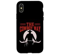 L'équitation à la manière des taureaux Cowboy Coque pour iPhone X/XS