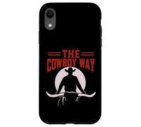L'équitation à la manière des taureaux Cowboy Coque pour iPhone XR