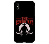 L'équitation à la manière des taureaux Cowboy Coque pour iPhone XS Max
