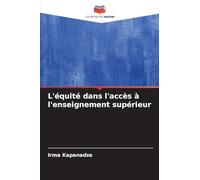 L'équité dans l'accès à l'enseignement supérieur