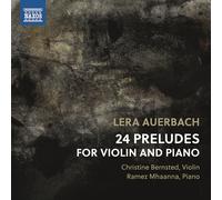 Lera Auerbach Lera Auerbach: 24 Preludes for Violin and Piano (CD) Album