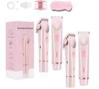 Leralia Sublimetouch Femme Rasoir Pour, Sublimetouch Rasoir Pour Femme, S'utilise Sur Toutes Les Zones, Women's Intimate Shaver 2 En 1 Confort, Double Tête Rechargeable (2PCS-1)