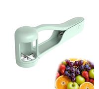 LERANXIN 1 Pièce Trancheuse à Fruits Petits, Coupe-Tomates Inoxydable, 4-Spatules pour Raisins, Fraises et Salades