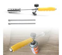 LERANXIN Chalumeau Desherbeur, Longueur Réglable Désherbeur Thermique, Conception Coupe-Vent, Bruleur Mauvaises Herbes gaz en Acier Inoxydable, pour Desherbeur Thermique, Déneigement et Feux de Camp