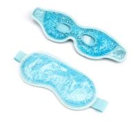 LERANXIN Masque Yeux Froid - 2 Pièces Masque Visage Froid, Masque Complet et Demi pour les Yeux Combinaison Cache Oeil Réutilisable, pour Lindern Sie die Ermüdung der Augen