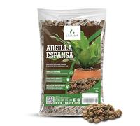 LERAVA® Billes d'argile (1L) - Substrat Naturel Léger pour Plantes d’Intérieur - Drainage Optimal et Décoration Végétale - Bille d'argile Plante Interieur, Made in Italy