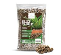 LERAVA® Billes d'argile (3L) - Substrat Naturel Léger pour Plantes d’Intérieur - Drainage Optimal et Décoration Végétale - Bille d'argile Plante Interieur, Made in Italy