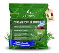 LERAVA Engrais pour Gramigna Bermuda (4,6 kg) - fertilisant pelouse dense & saine - régénérant pour gazons macrothermes - granulé azoté au soufre pour un tapis vert et résistant au printemps