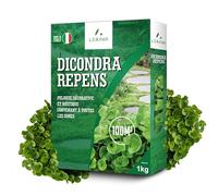 LERAVA® Gazon dichondra repens [Pas besoin de couper] - 100m² - Résistance à la sécheresse - Gazon a semer idéal pour les zones ombragées et ensoleillées - micro trefle - 1kg