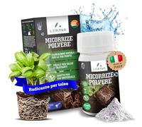 LERAVA Mycorhize en Poudre (4x50 g) - champignons mycorhiziens naturels - favorise l’enracinement des boutures et orchidées - engrais bio soluble pour plantes intérieur extérieur et jardin