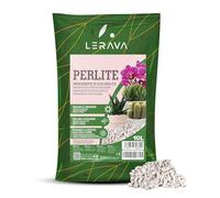 LERAVA Perlite pour Plante (10 L) - Naturelle et écologique - Améliore Le Drainage du terreau intérieur - Aération optimale avec Billes d'argile - pour Jardin Balcon et intérieur