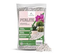LERAVA Perlite pour Plante (3 L) - Naturelle et écologique - Améliore Le Drainage du terreau intérieur - Aération optimale avec Billes d'argile - pour Jardin Balcon et intérieur