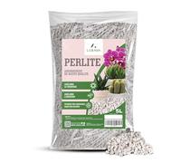 LERAVA Perlite pour Plante (5 L) - Naturelle et écologique - Améliore Le Drainage du terreau intérieur - Aération optimale avec Billes d'argile - pour Jardin Balcon et intérieur