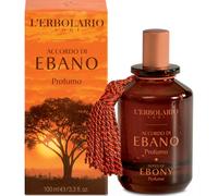 L'Erbolario, Parfum Homme Accordo Di Ebano (Notes d'Ebène), Eau de Parfum pour Homme, Parfum pour Homme, Format 100 ml