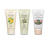 L'Erbolario Crème Mains Coffret Cadeau Femme Set Crème Mains Nourrissante, Boîte Cadeau, Paquet de Voyage Format 3 x 30 ml