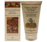 L'Erbolario Crème pour le corps à la vanille et au gingembre 150 ml