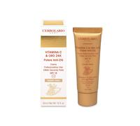L'Erbolario - Crème Protection Visage - Vitamine C & Or 24K - Teinte claire - 50 ml