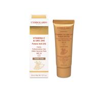 L'Erbolario - Crème Protection Visage - Vitamine C & Or 24K - Teinte Moyenne - 50 ml