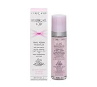 L'Erbolario, Crème Visage à l'Acide Hyaluronique pour Peaux Mixtes, Traitement Unifiant et Dermopurifiant, 50 ml