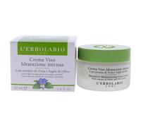 L'Erbolario Crme hydratante intensive pour le visage - Texture lgre peut tre applique de jour comme de nuit - Non grasse absorption rapide