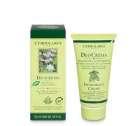 L'Erbolario DEOCRÈME à la menthe aquatique et à la vitamine E - déodorant à long effet avec huile essentielle et eau distillée de menthe poivrée - 50 ml