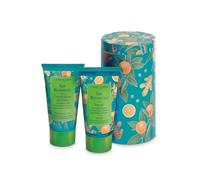 L'Erbolario Gin Botanicals Beauty Box Scorze d'Orangen - Bain moussant 75 ml + Crème Corps 75 ml + Boîte - Edition Limitée - Parfum Agrumes, Aromatique et Musquée