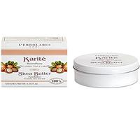 L'Erbolario Karitè Burro Puro Pour Corps, Visage et Cheveux 120 ml Made in Italy 100% Naturel