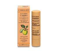 LErbolario Lip Gloss - Apple and Mandarin Juice For Unisex 0.15 oz Lip Balm