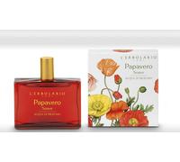 L'Erbolario Eau de Parfum Femme Papavero Soave (Coquelicot) – Fleur d'Ambre 50 ml