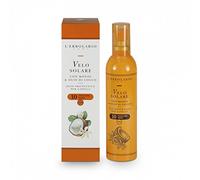 L'Erbolario Velo Solare Spray Solaire Cheveux au Monoï et à l'Huile de Noix de Coco SPF10, Protecteur et Polissant, Format 100 ml