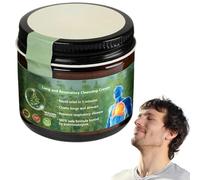 Lercea Mullein Crème réparatrice pulmonaire transparente pour améliorer la santé pulmonaire et respiratoire, crème nettoyante professionnelle pulmonaire, favorise la circulation pulmonaire (1 pièce)