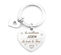 Lerdrtuin Cadeau Atsem Cadeau Atsem D'École Fin D'année Porte Clef Atsem Merci Atsem Fin D'année Cadeaux Atsem Orginal Cadeaux Saint Valentin Pour Femme Saint Valentin Noel