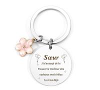 Lerdrtuin Cadeau Soeur Cadeau Belle Soeur Porte Clef Idee Cadeau Saint Valentin Pour Soeur Cadeau Pour Soeur Cadeau Pour Ma Soeur Cadeau Pour Sa Soeur Idée Cadeau Soeur Original Cadeau Pour Une Soeur