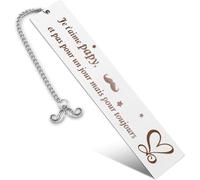 Lerdrtuin Marque Page Papy Noel Cadeau Papy Noel Marque-Pages Papy Cadeau Grand Pere Noel Cadeau Fete Des Grand Pere Cadeau Papi Cadeau Pour Papy Cadeaux Noel Papy Cadeau Papi Et Mamie