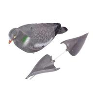 Lere de Chasse - Pigeons éoliens continus Lereves Pireons Half | Les leurres restent des cibles de tir à l'arc Fonctionnel en Mousse | Pigeon DeCaoys Baites Animaux pour Champs de maïs et Zones d