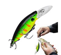 Lere de pêche robotique, leurre de pêche pour Les Basses | Swimbait Artificial Swimming Bait | Kit de plaqueur de Poisson d'eau salée, crankbaits de à la Basse à coulures lents pour